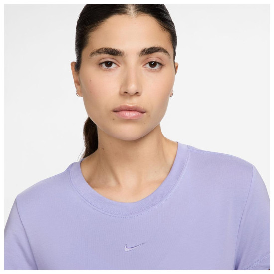 Nike Γυναικεία κοντομάνικη μπλούζα Sportswear Chill Knit Cropped T-Shirt
